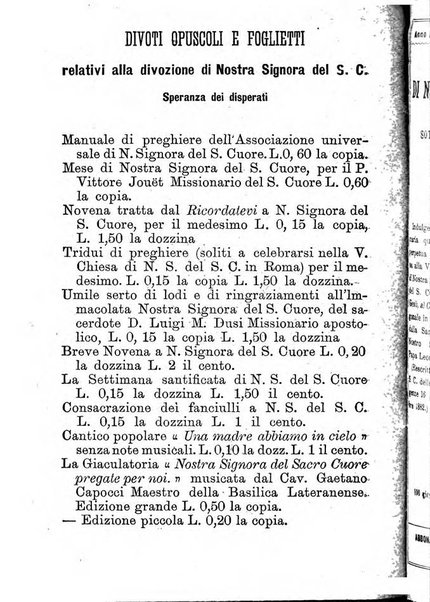 Annali di Nostra Signora del S. Cuore periodico mensile dei Missionari del Sacro Cuore