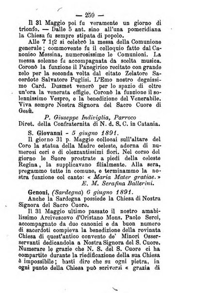 Annali di Nostra Signora del S. Cuore periodico mensile dei Missionari del Sacro Cuore