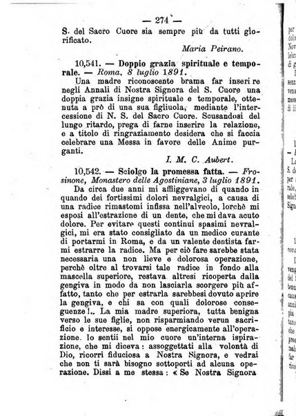 Annali di Nostra Signora del S. Cuore periodico mensile dei Missionari del Sacro Cuore