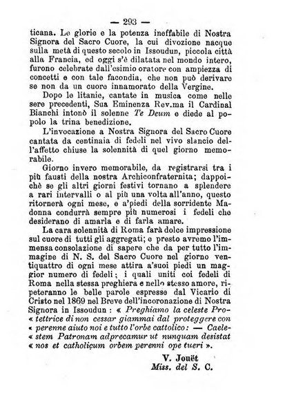 Annali di Nostra Signora del S. Cuore periodico mensile dei Missionari del Sacro Cuore