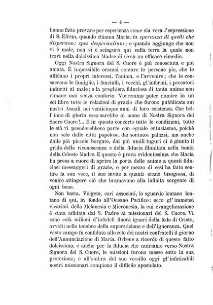 Annali di Nostra Signora del S. Cuore periodico mensile dei Missionari del Sacro Cuore