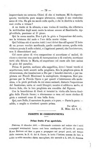 Annali di Nostra Signora del S. Cuore periodico mensile dei Missionari del Sacro Cuore