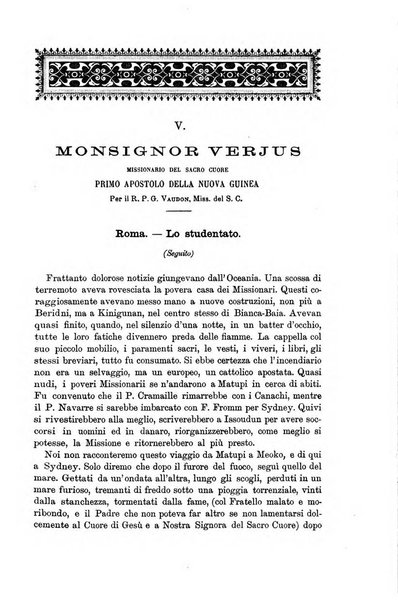 Annali di Nostra Signora del S. Cuore periodico mensile dei Missionari del Sacro Cuore