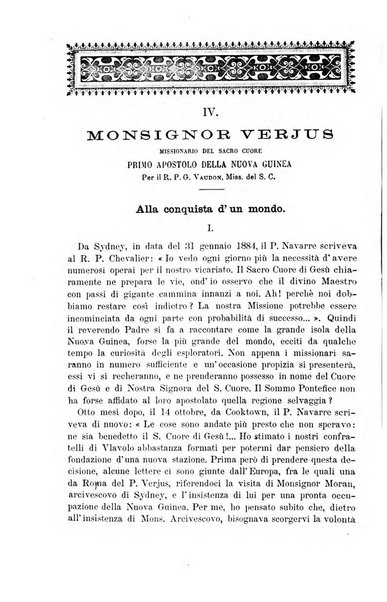 Annali di Nostra Signora del S. Cuore periodico mensile dei Missionari del Sacro Cuore