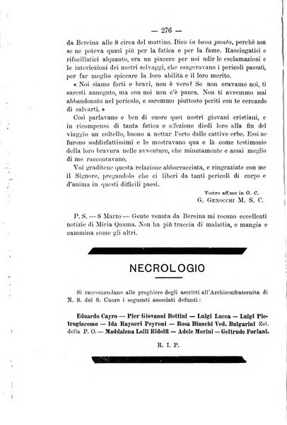 Annali di Nostra Signora del S. Cuore periodico mensile dei Missionari del Sacro Cuore