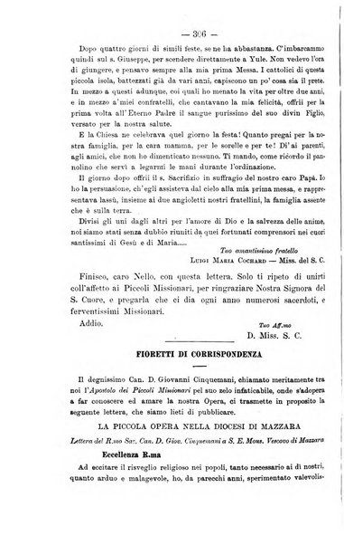 Annali di Nostra Signora del S. Cuore periodico mensile dei Missionari del Sacro Cuore