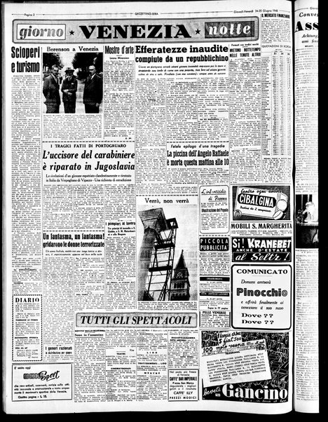 Gazzettino sera