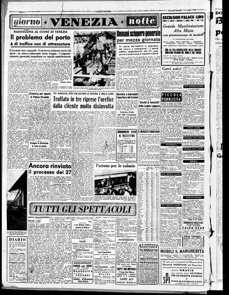 Gazzettino sera