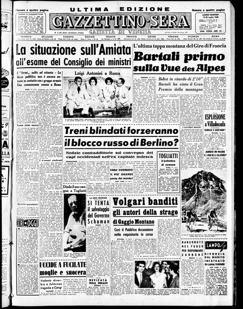 Gazzettino sera