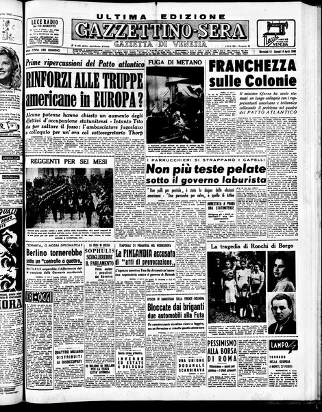 Gazzettino sera