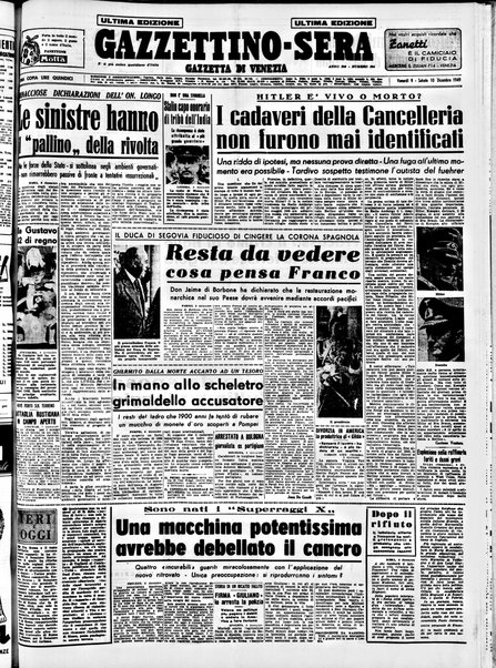 Gazzettino sera