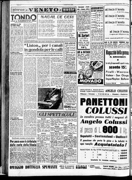 Gazzettino sera