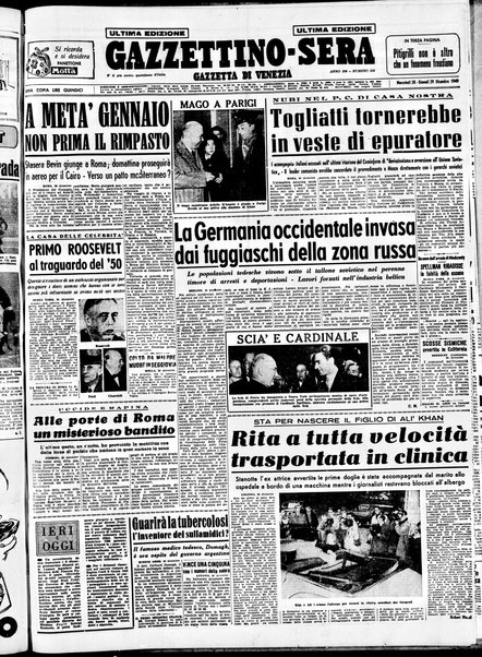 Gazzettino sera