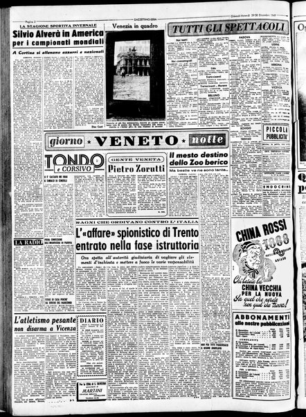 Gazzettino sera