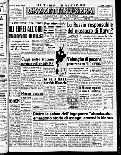 Gazzettino sera