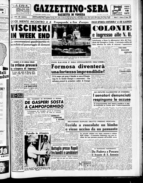 Gazzettino sera