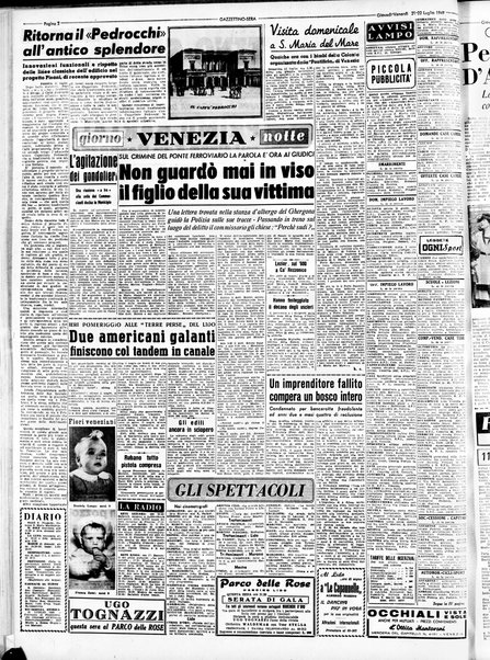 Gazzettino sera