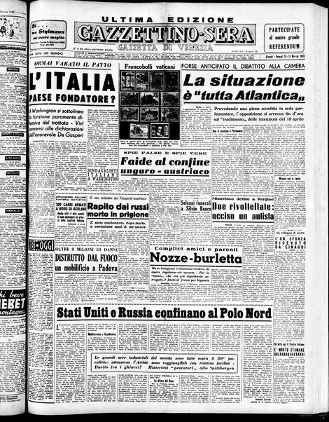 Gazzettino sera