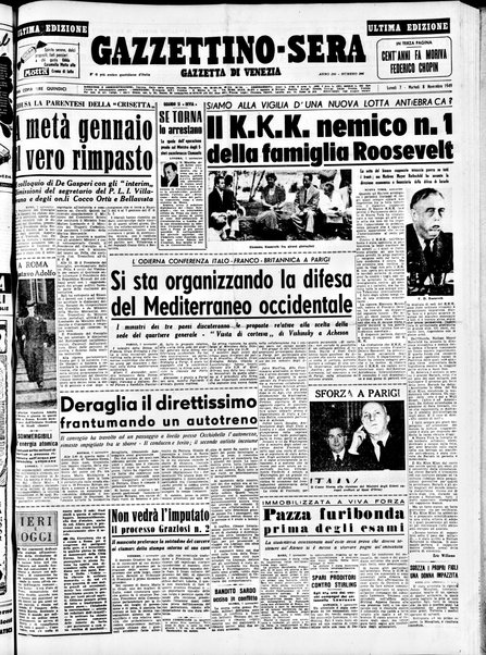 Gazzettino sera