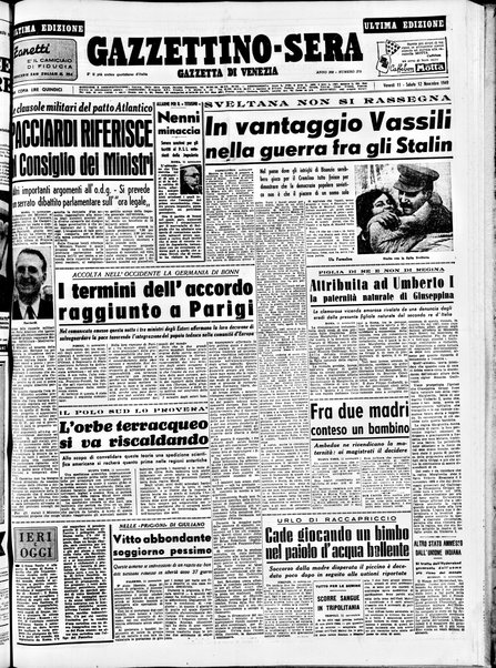 Gazzettino sera