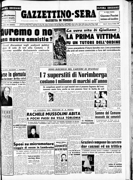 Gazzettino sera