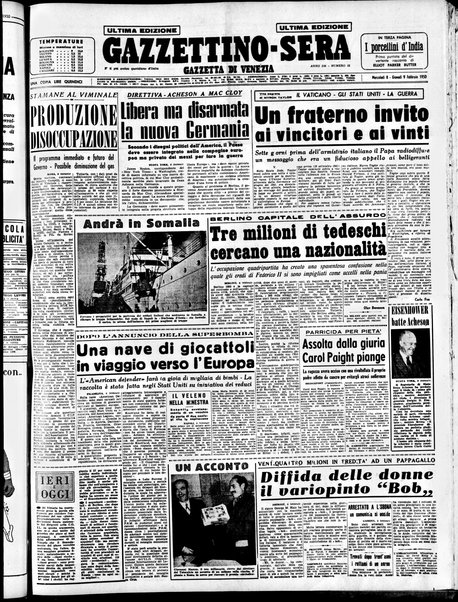 Gazzettino sera