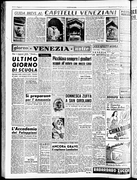 Gazzettino sera