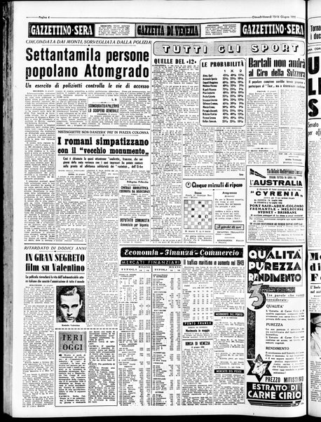 Gazzettino sera