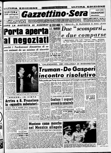 Gazzettino sera