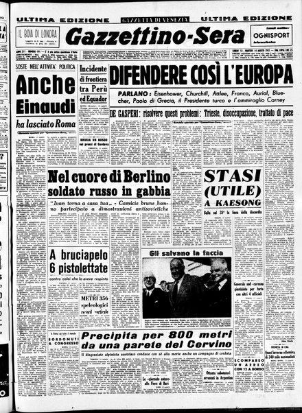 Gazzettino sera