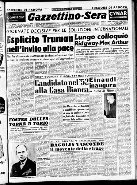 Gazzettino sera