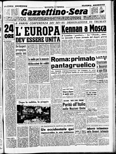 Gazzettino sera