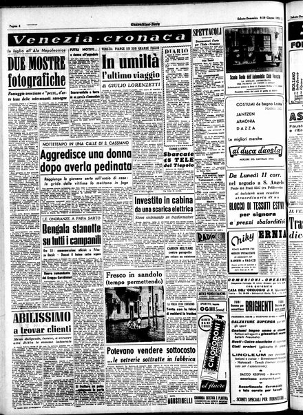 Gazzettino sera