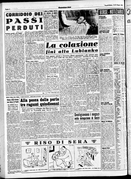 Gazzettino sera