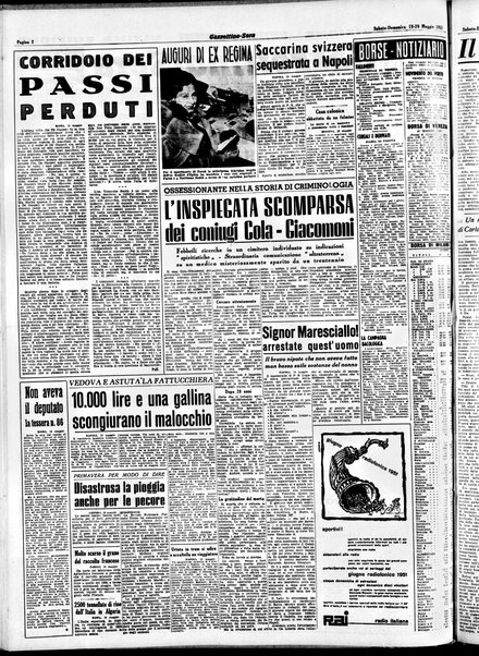 Gazzettino sera