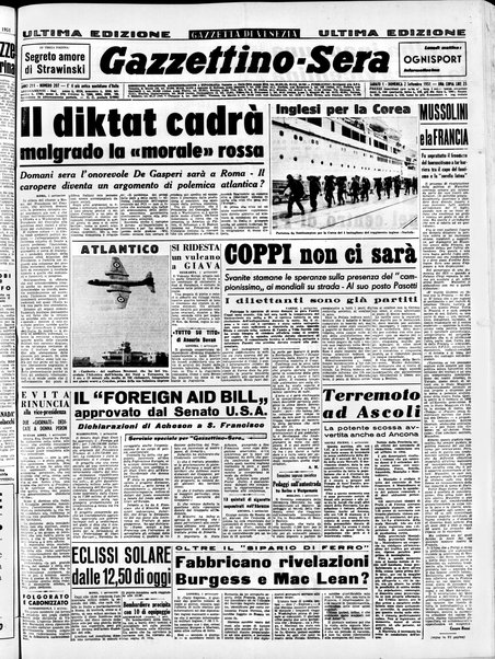 Gazzettino sera