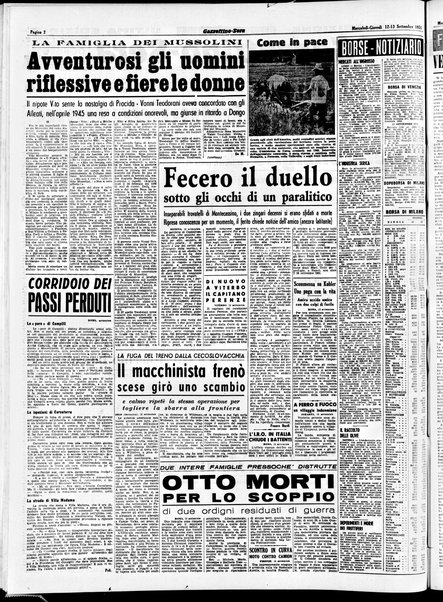 Gazzettino sera