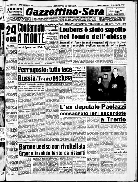 Gazzettino sera