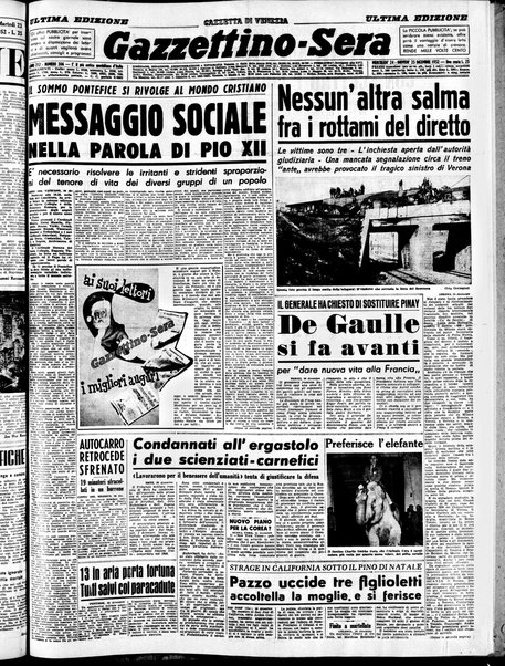 Gazzettino sera