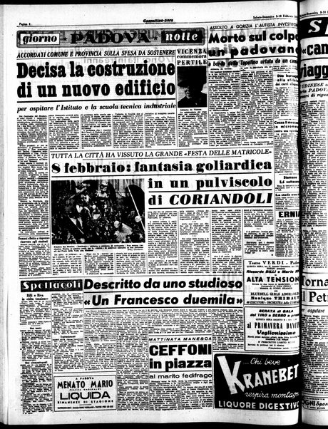 Gazzettino sera