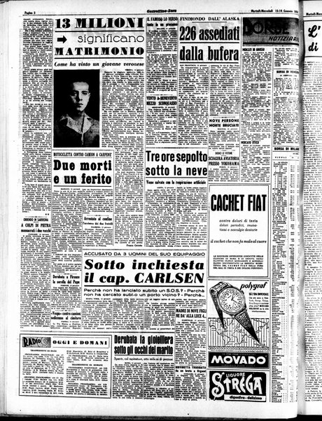 Gazzettino sera