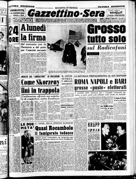 Gazzettino sera