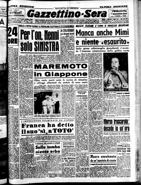 Gazzettino sera