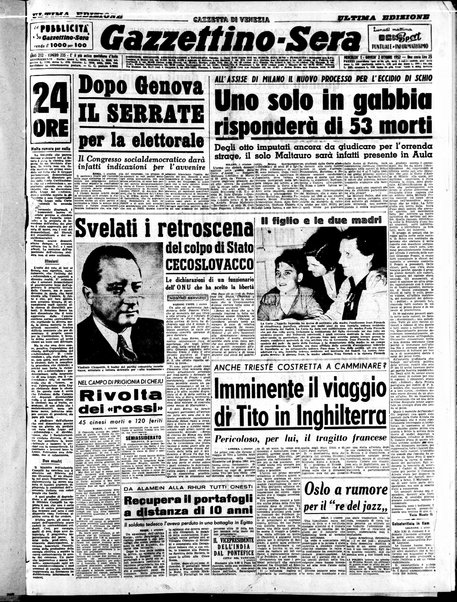 Gazzettino sera