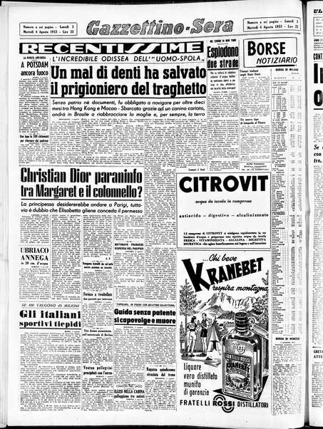 Gazzettino sera