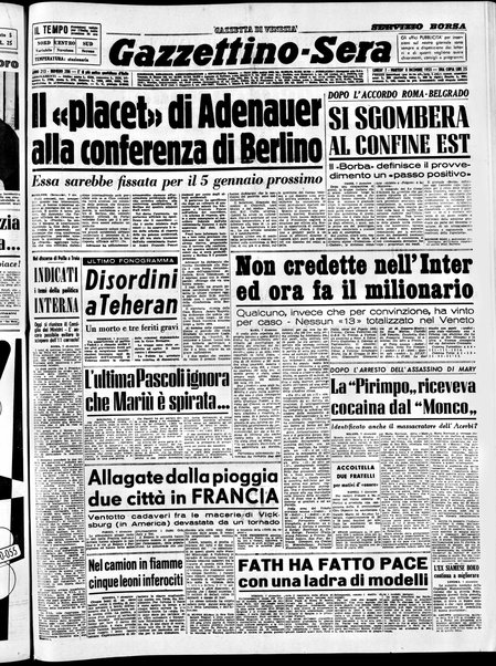 Gazzettino sera