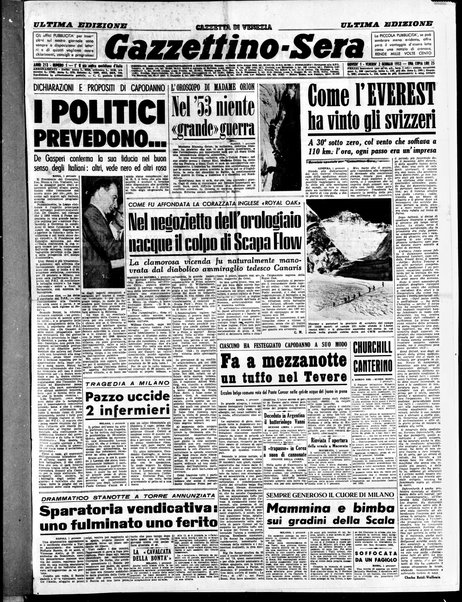 Gazzettino sera