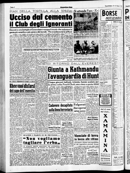 Gazzettino sera