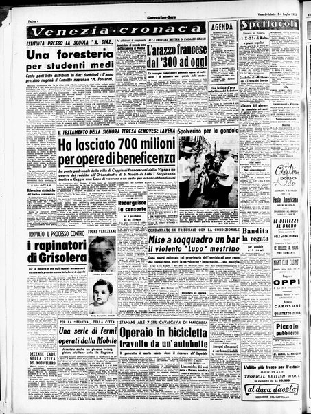 Gazzettino sera