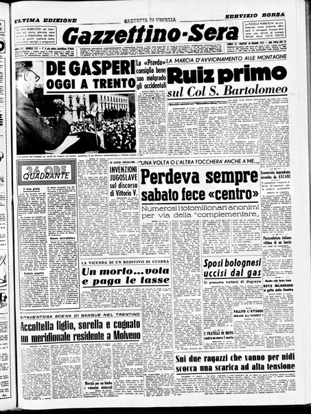 Gazzettino sera